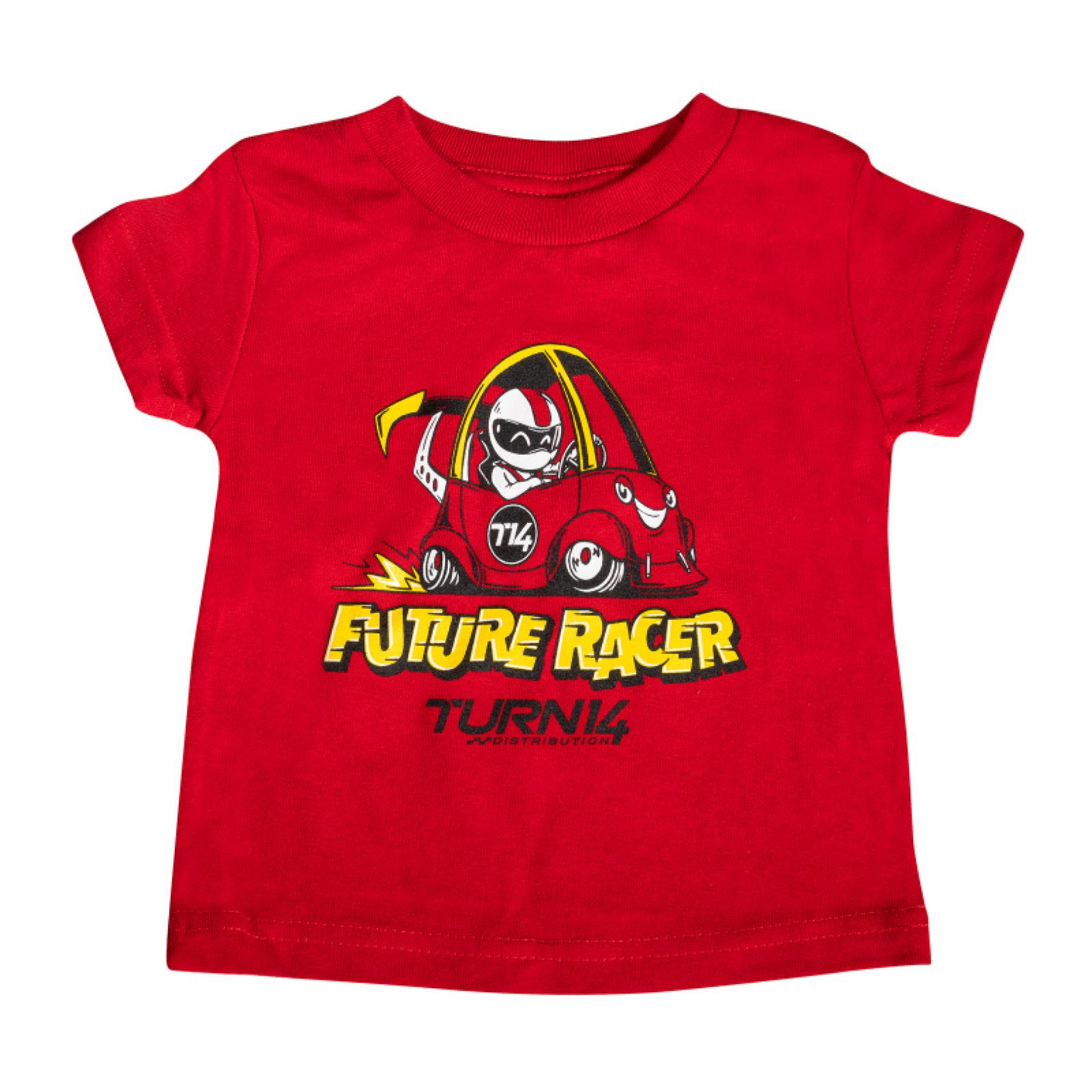 Picture of Turn 14 Distribution Baby Future Racer Tshirt - Red