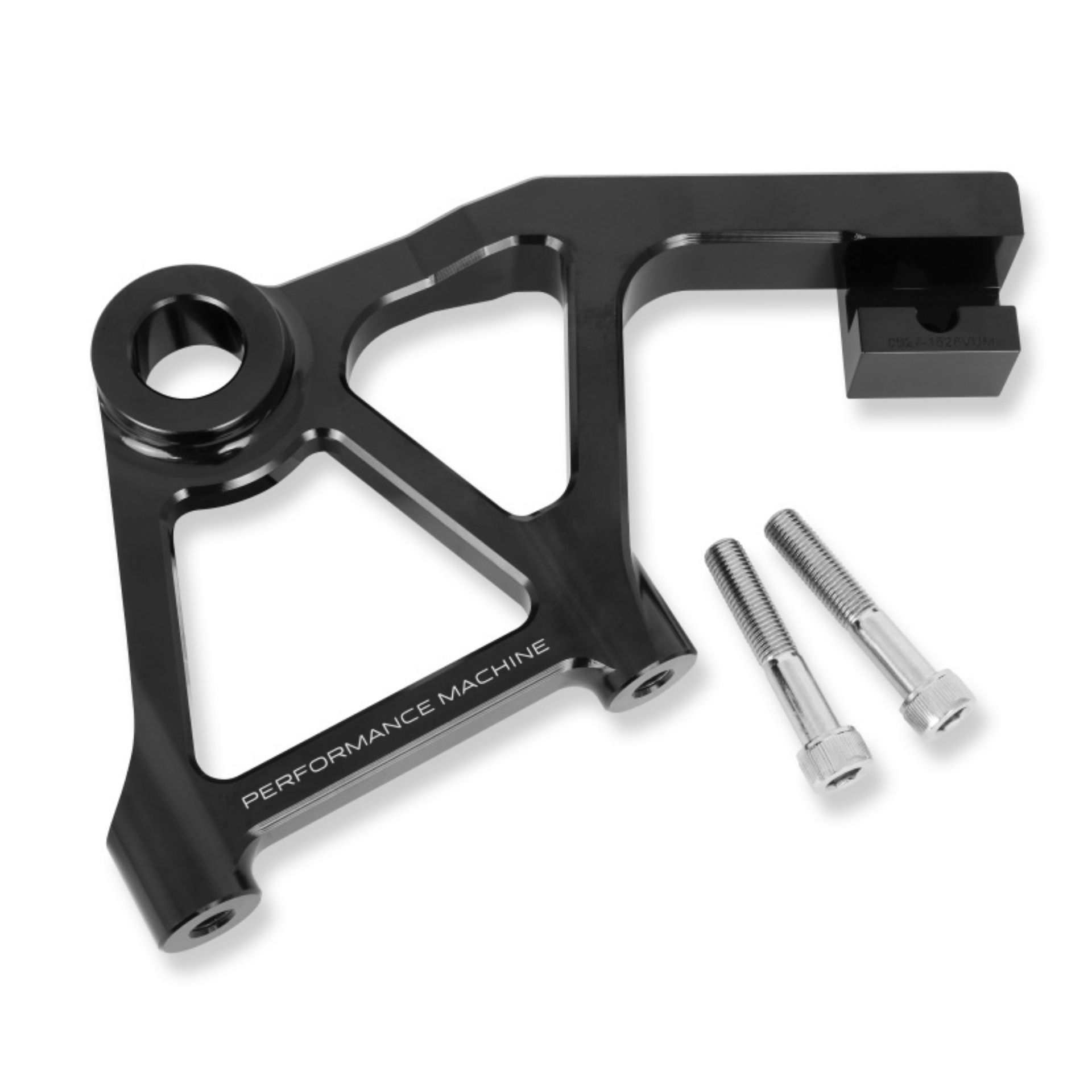 Picture of Performance Machine Touring Rear Rad Cal Bracket Assy - Black Ano