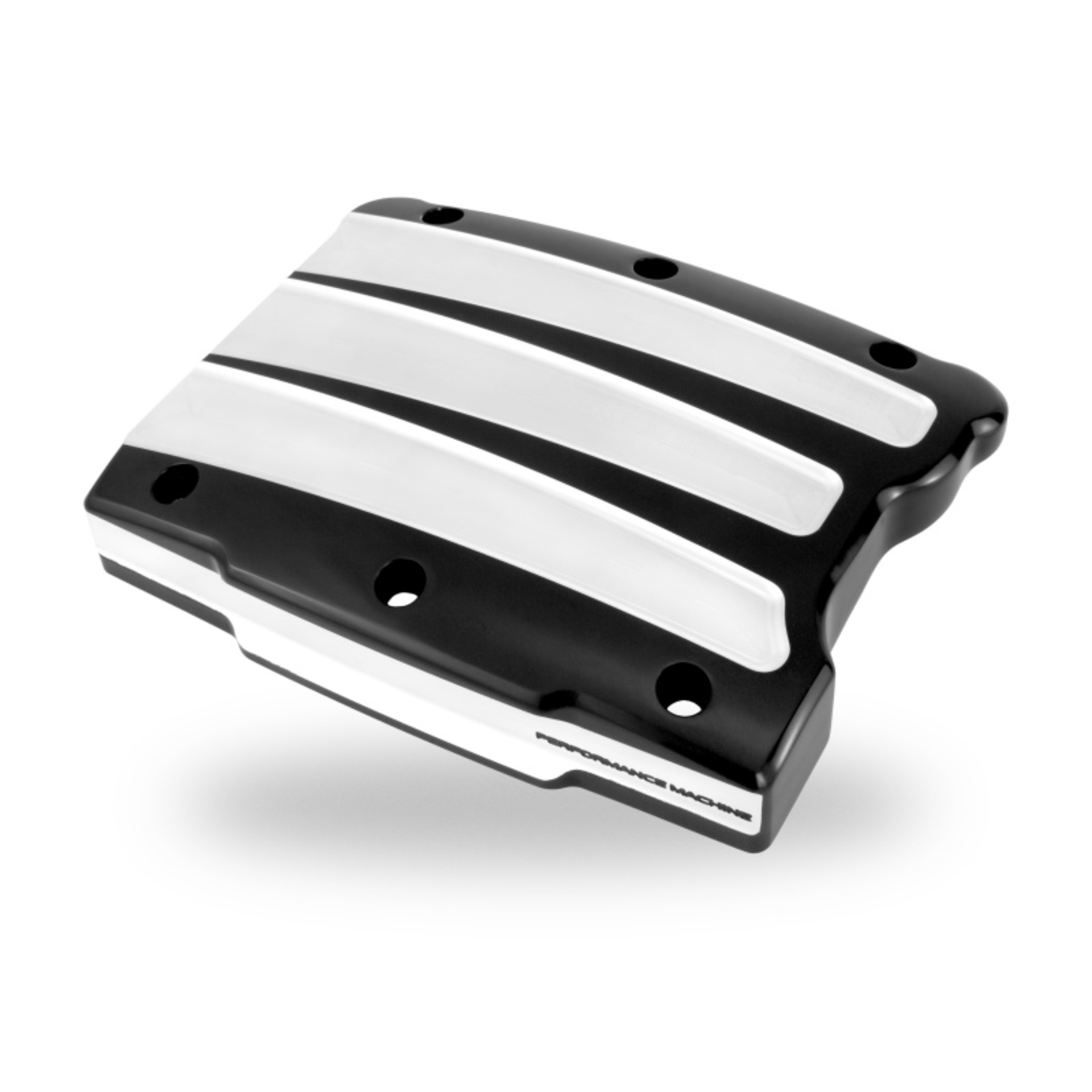 Picture of Performance Machine Twin Cam Scallop Rocker Cover - Contrast Cut Platinum