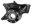 Picture of Performance Machine UTV Bearing Carrier Assembly - Black Ano