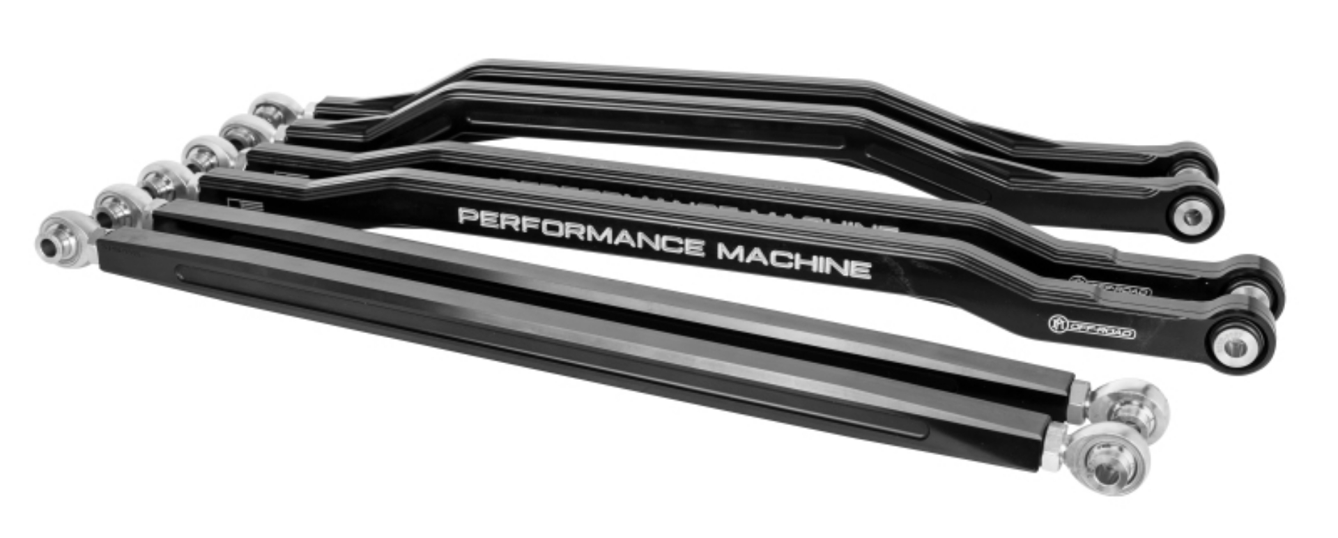 Picture of Performance Machine UTV High Clearance Radius Rod Set 4 Rods - Contrast Cut