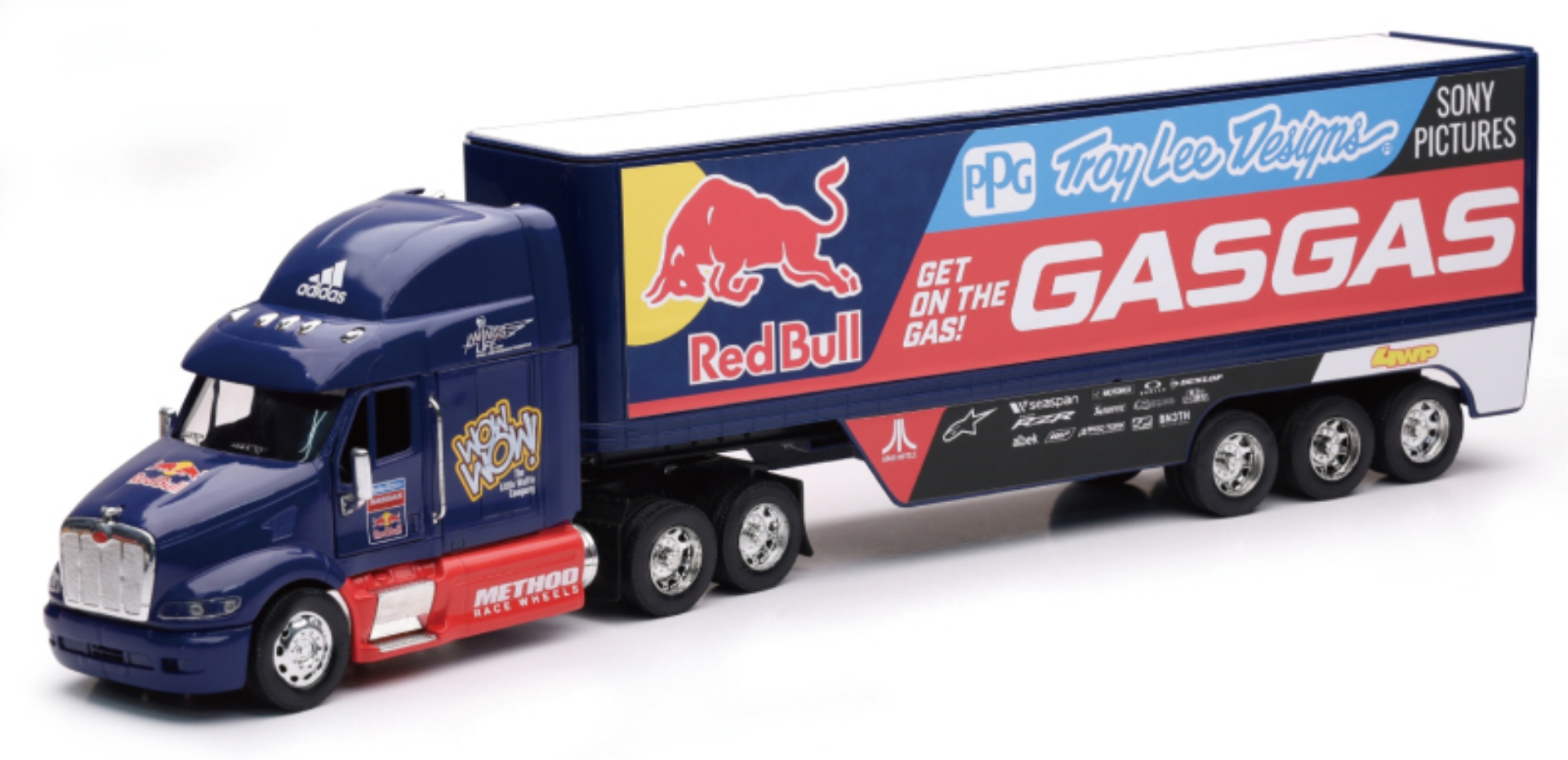 Picture of New Ray Toys Redbull TLD GASGAS Race Team Truck- Scale - 1:32