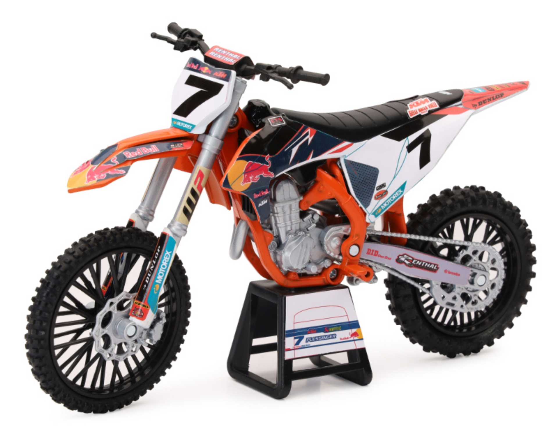 Picture of New Ray Toys KTM Red Bull 450SX-F Aaron Plessinger #7- Scale - 1:12