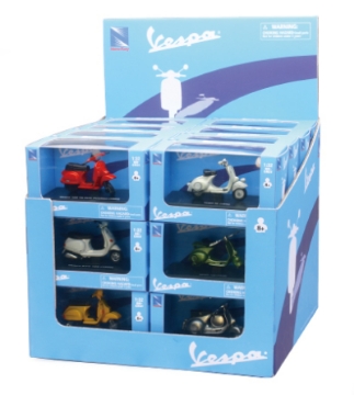 Picture of New Ray Toys Vespa Series Assortment- Scale - 1:32