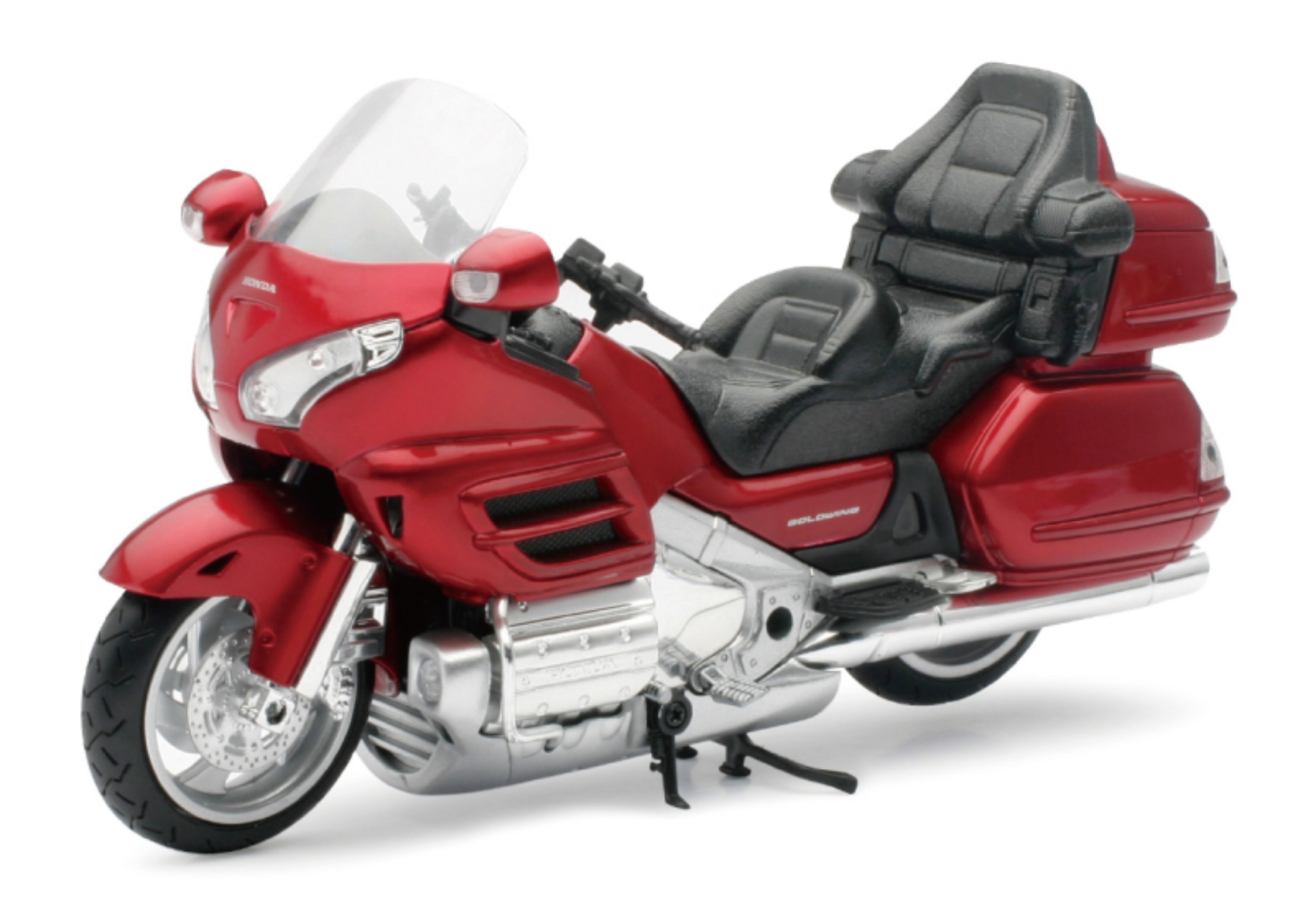 Picture of New Ray Toys Honda Gold Wing Bike  Red- Scale 1:12