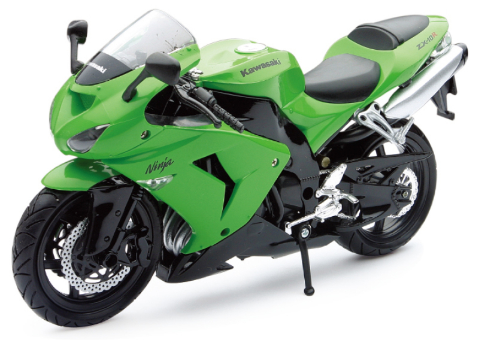 Picture of New Ray Toys Kawasaki ZX-10R Street Bike- Scale - 1:12