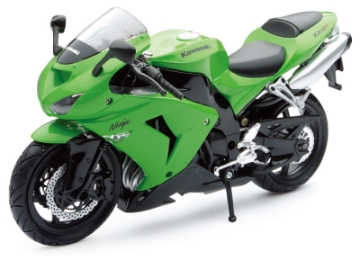 Picture of New Ray Toys Kawasaki ZX-10R Street Bike- Scale - 1:12