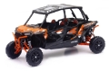 Picture of New Ray Toys Polaris RZR XP 4 Turbo EPS Spectra Orange- Scale - 1:18