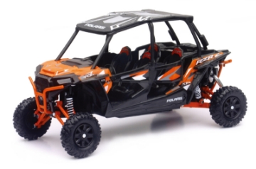 Picture of New Ray Toys Polaris RZR XP 4 Turbo EPS Spectra Orange- Scale - 1:18