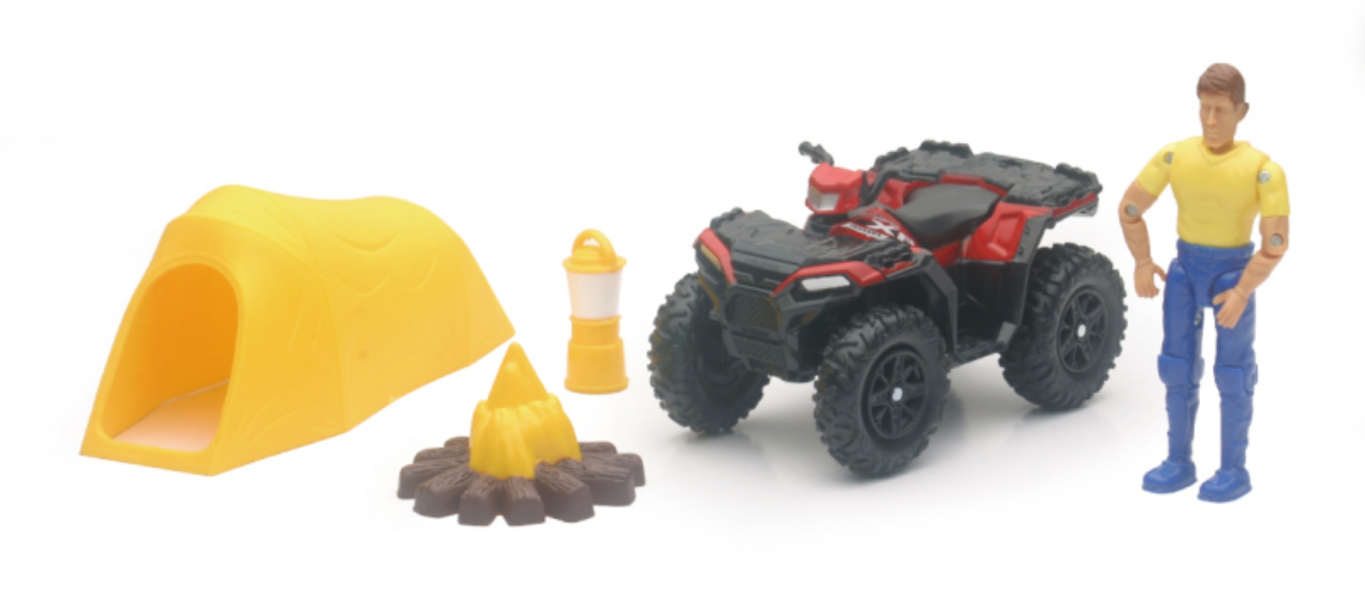 Picture of New Ray Toys Polaris Sportsman XP1000 Camping Set- Scale - 1:18