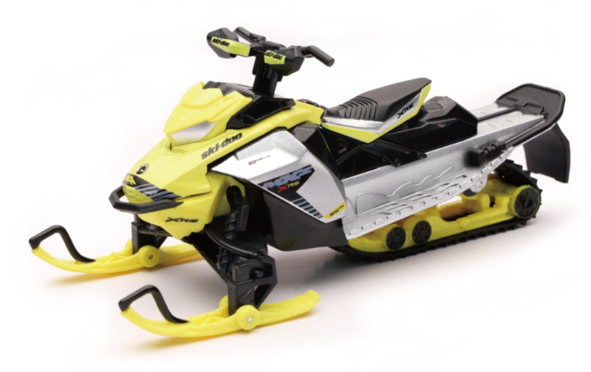 Picture of New Ray Toys Can-AM MXZ X-RS Snowmobile Yellow- Scale - 1:20