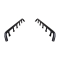 Picture of Go Rhino SRM500 Dual Rail Kit For 65in- Long Rack - Tex- Blk Rails ONLY - Req- Platform