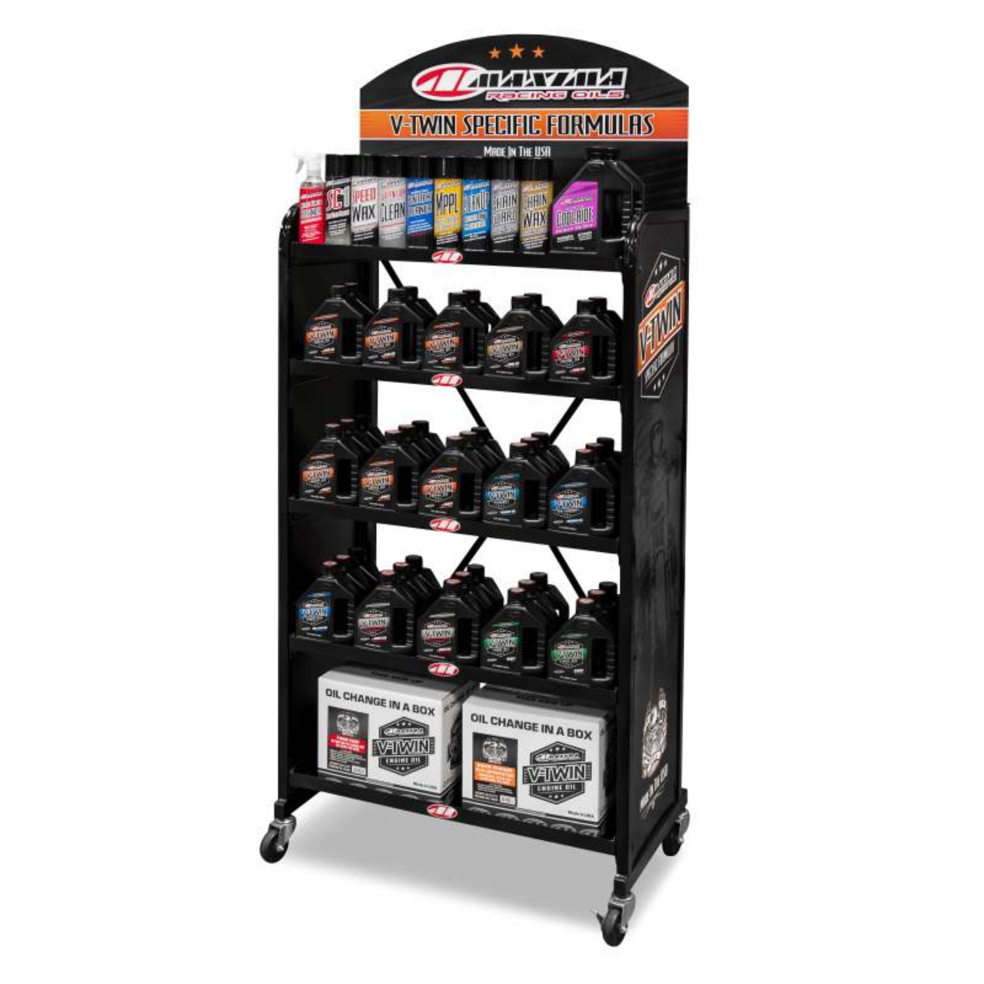 Picture of Maxima V-Twin Floor Display Large Metal Shelf