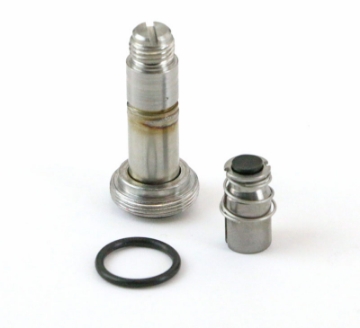 Picture of Ridetech Replacement Plunger for RidePro Valve with Round - Steel Coil Silver