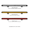 Picture of Go Rhino Xplor Flash Series Sgl Multi Function LED Light Bar Track Mount 10in- - Blk