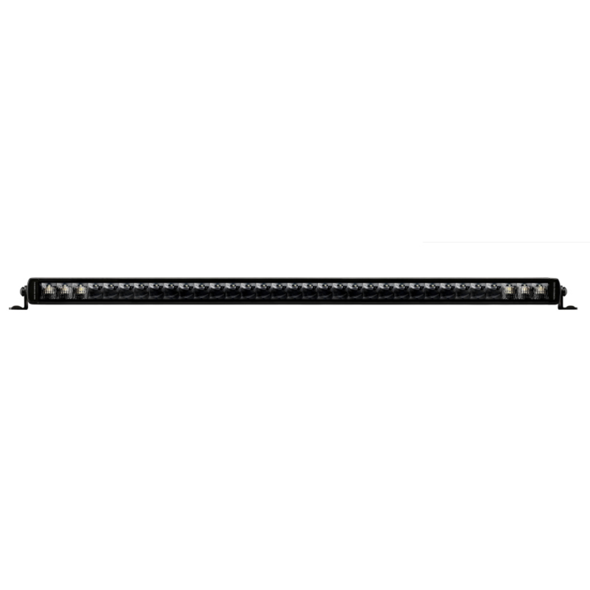 Picture of Go Rhino Xplor Blackout Series Sgl Row LED Light Bar Side-Track Mount 39-5in- - Blk