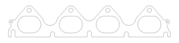 Picture of Cometic 94-00 Honda All B Series Exhaust Manifold Gasket -030 inch MLS 1-850 inch X 1-340 inch Port