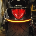 Picture of New Rage Cycles 06+ Suzuki M109R Rear Turn Signals w-Load EQ - Amber
