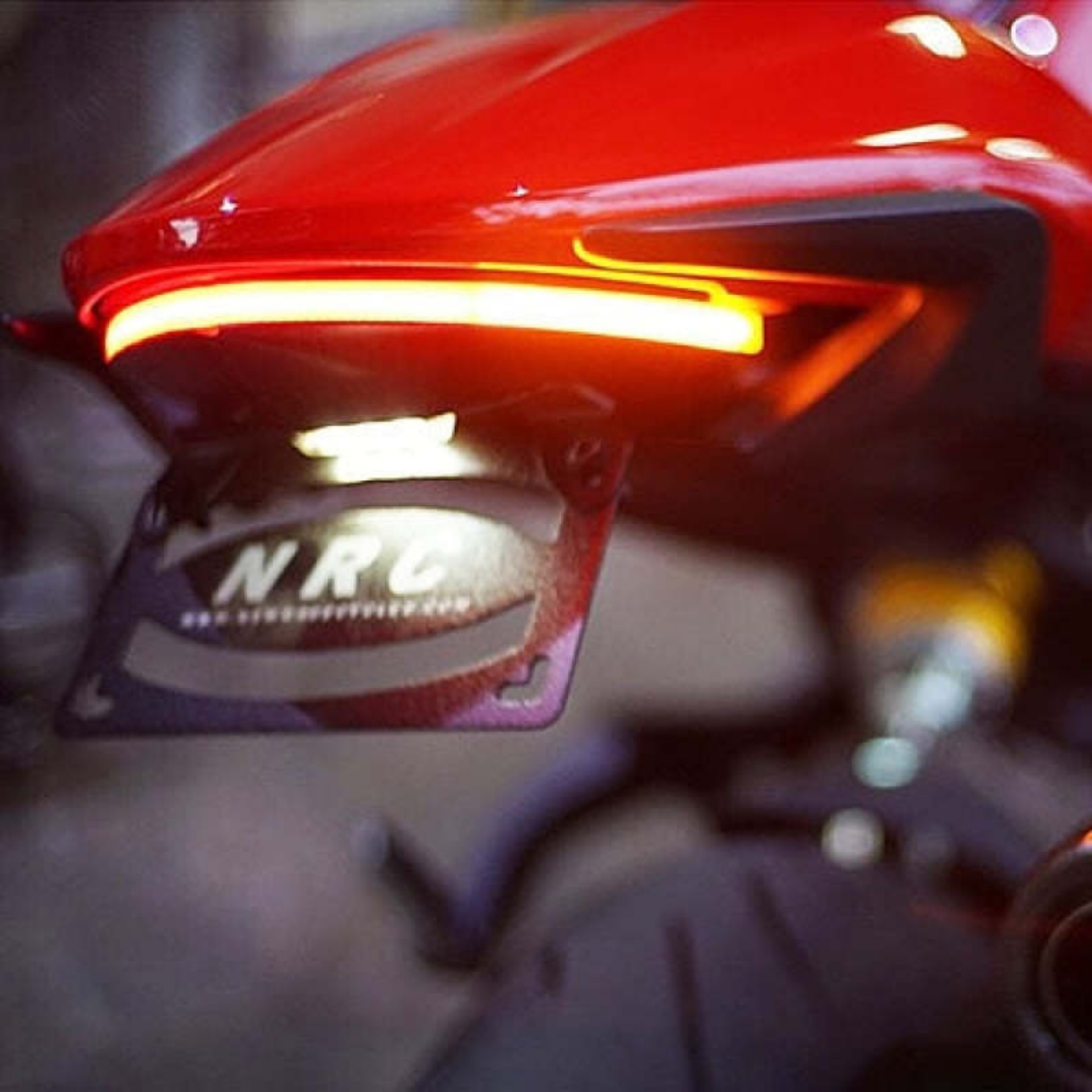 Picture of New Rage Cycles 14-16 Ducati Monster 1200 Stealth Fender Eliminator Kit w-Load EQ