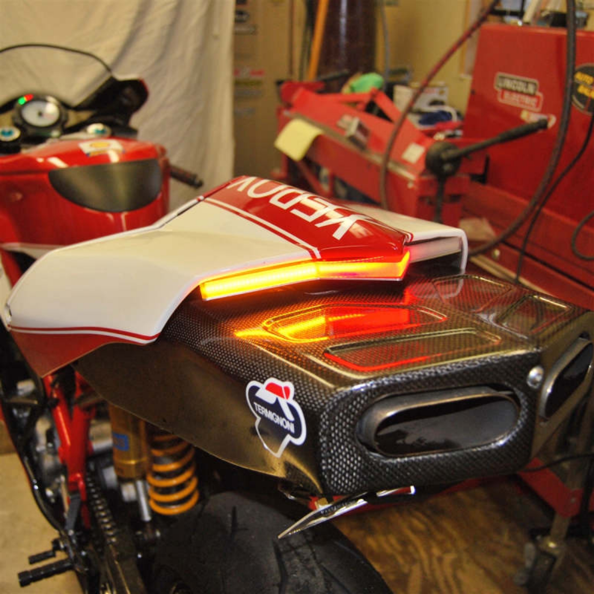 Picture of New Rage Cycles 03-06 Ducati 749 Fender Eliminator Kit w-Load EQ
