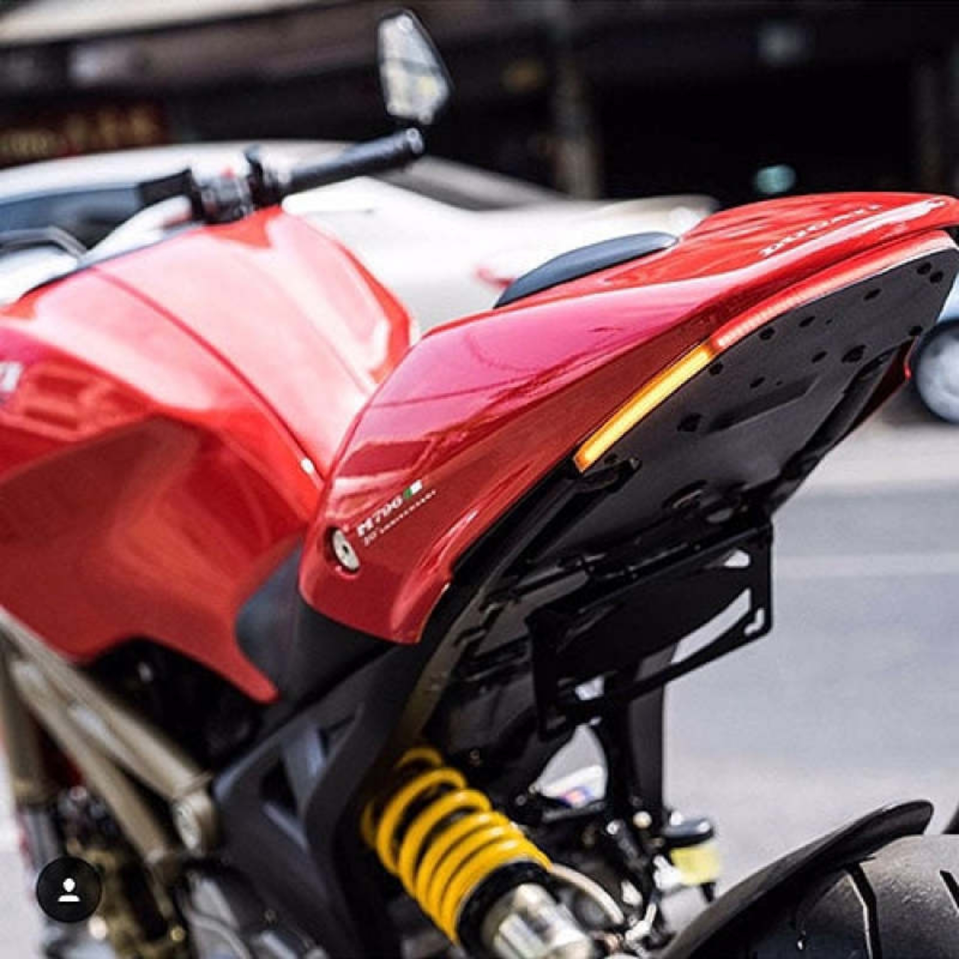 Picture of New Rage Cycles 10-14 Ducati Monster 796 Fender Eliminator Kit w-Load EQ