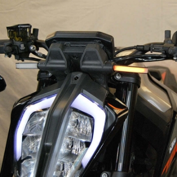 Picture of New Rage Cycles 20+ KTM 890 Front Turn Signals w-Load EQ