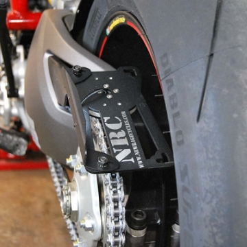 Picture of New Rage Cycles 19+ Ducati Hypermotard 950 Side Mount License Plate-2 Positions