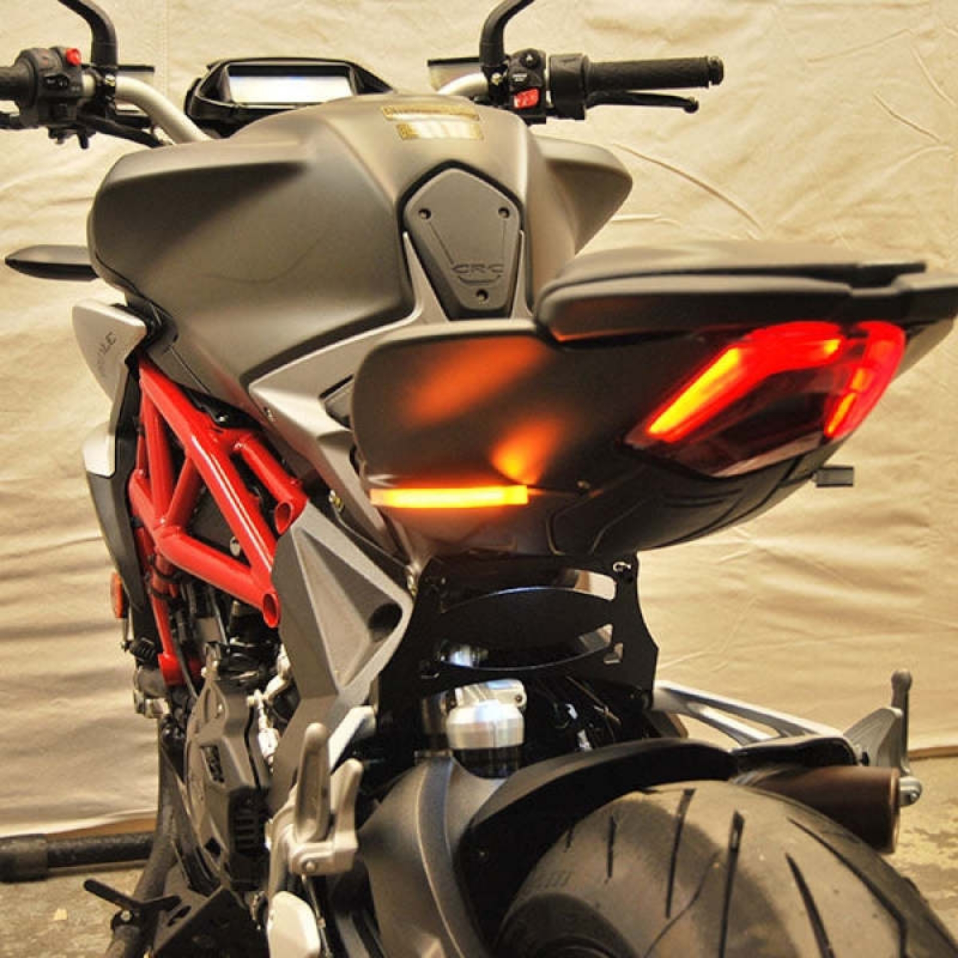 Picture of New Rage Cycles 17-20 MV Agusta Brutale 800 - RR Fender Eliminator Kit