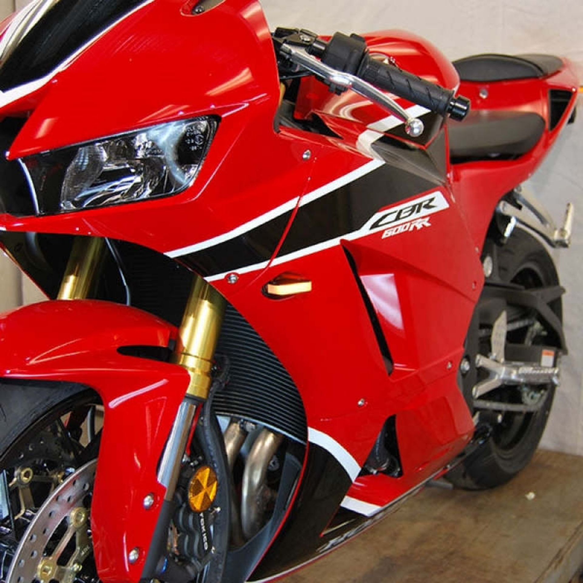Picture of New Rage Cycles 13+ Honda CBR 600RR Front Signals w-Load EQ