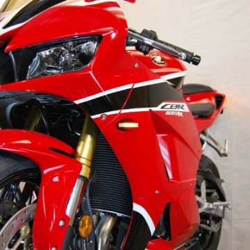 Picture of New Rage Cycles 13+ Honda CBR 600RR Front Signals w-Load EQ