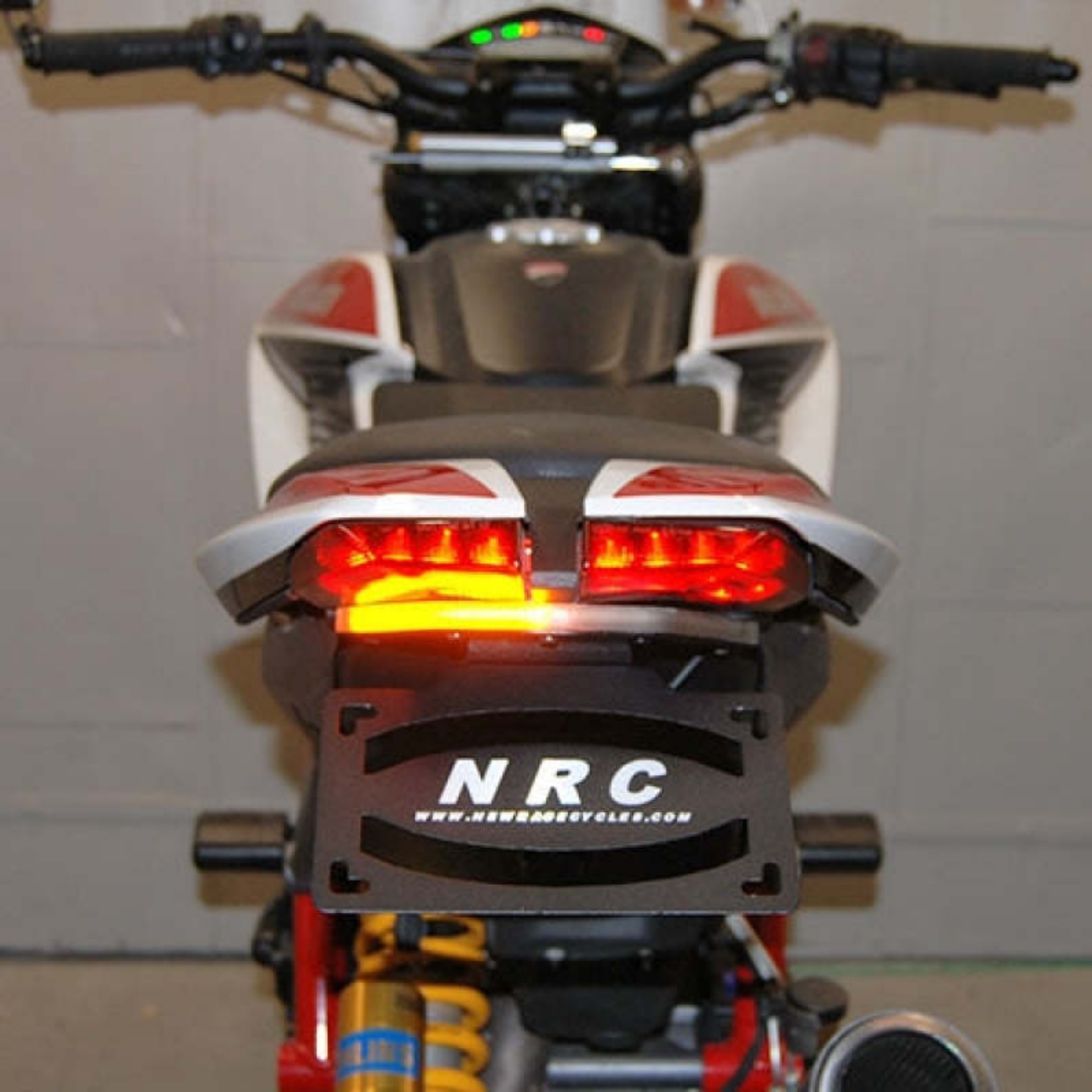Picture of New Rage Cycles 13-19 Ducati Hypermotard 939-821 Fender Eliminator Kit w-Load EQ