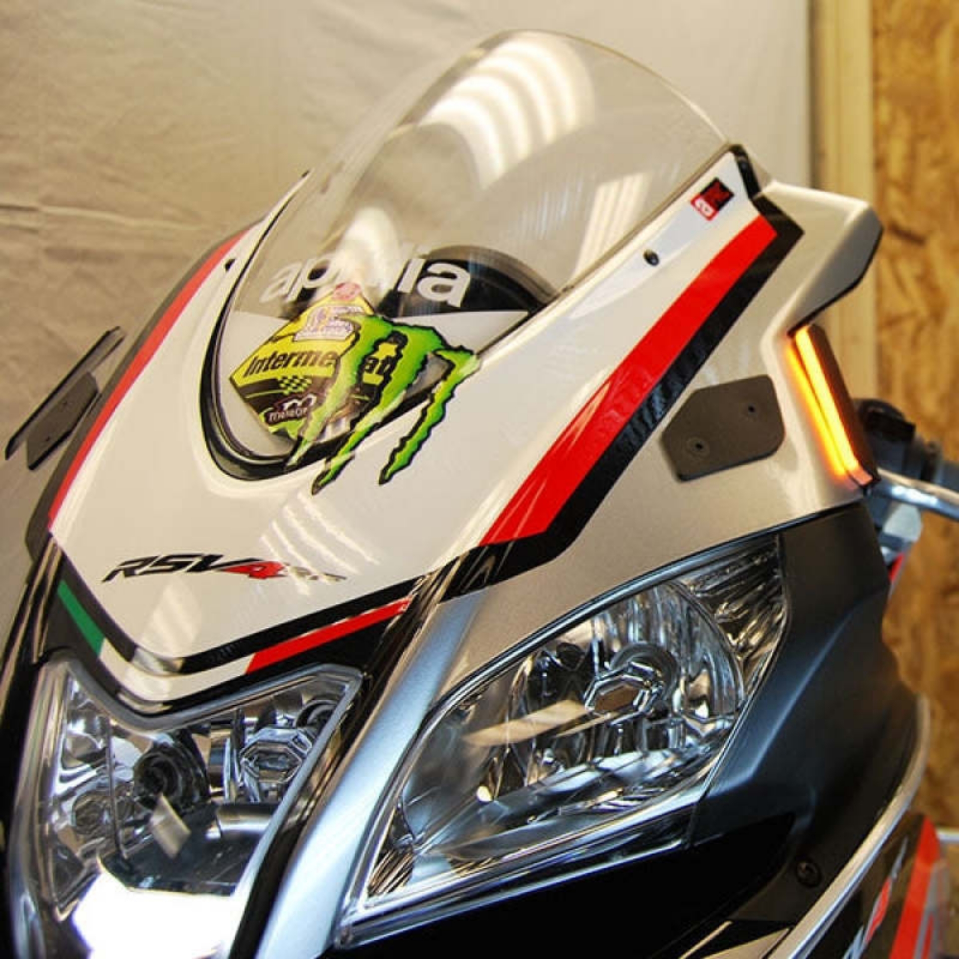 Picture of New Rage Cycles 09-20 Aprilia RSV4 Mirror Block Off Plates