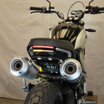 Picture of New Rage Cycles 18+ Ducati Scrambler 1100 Fender Eliminator Kit Tucked
