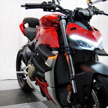 Picture of New Rage Cycles 20-24 Ducati Streetfighter V4- 2020 V2 Front Turn Signals