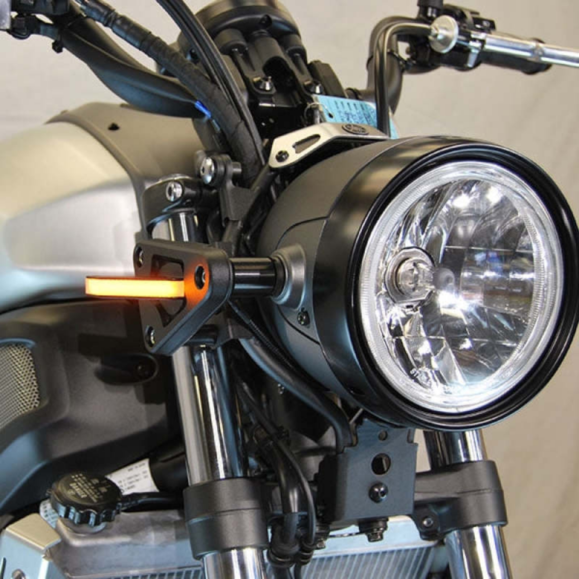 Picture of New Rage Cycles 16-21 Yamaha XSR 700 Front Turn Signals w-Load EQ