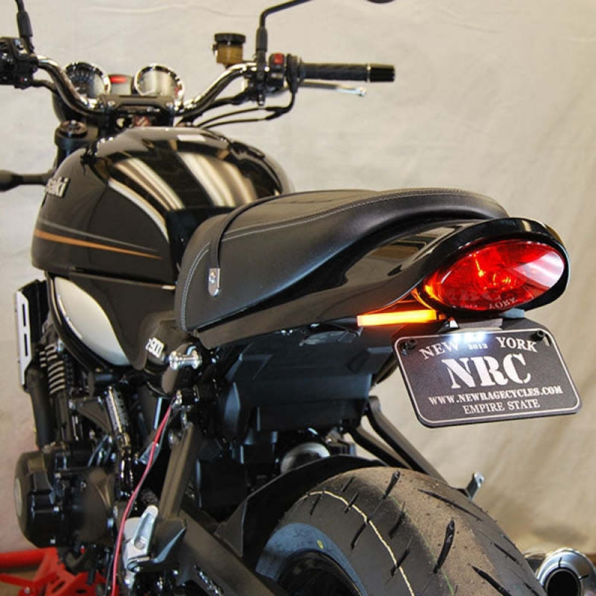 Picture of New Rage Cycles 18+ Kawasaki Z900RS Fender Eliminator Kit w-Load EQ