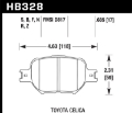 Picture of Hawk 01-05 Celica GT-GT-S-05-08 tC Performance Ceramic Street Front Brake Pads