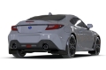 Picture of Rally Armor 22-25 Subaru BRZ - Toyota GR86 Black UR Mud Flap w-Dark Grey Logo