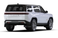 Picture of Rally Armor 22-25 Rivian R1S Black UR Mud Flap w-White Logo
