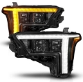 Picture of ANZO 22-24 Toyota Tundra w-Factory LED Refl- Z-Series Full LED Proj Headlights - Pass- Side ONLY