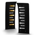 Picture of ANZO 22-24 Toyota Tundra w-Factory LED Refl- & OE Bumper Z-Series Full LED DRL Vent Lights - Pair