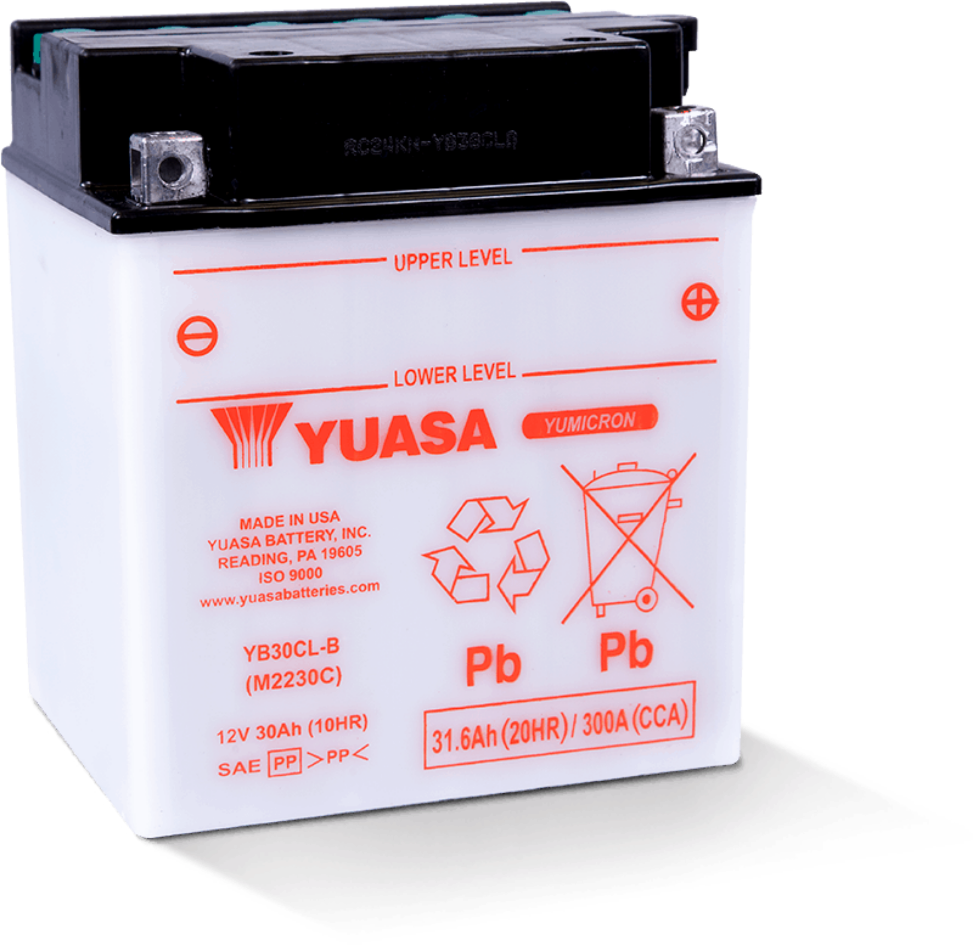 Picture of Yuasa YB30CL-B Yumicron CX 12-Volt Battery