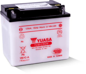 Picture of Yuasa YB7C-A Yumicron 12-Volt Battery