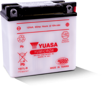 Picture of Yuasa YB7L-B Yumicron 12-Volt Battery