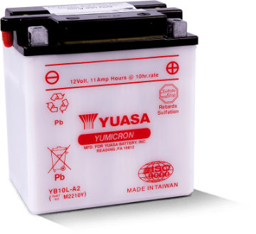 Picture of Yuasa YB10L-A2 Yumicron 12-Volt Battery