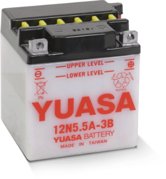 Picture of Yuasa 12N5-5A-3B Conventional 12-Volt Battery