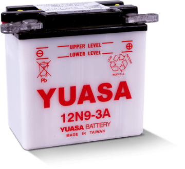 Picture of Yuasa 12N9-3A Conventional 12 Volt Battery