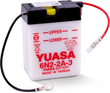 Picture of Yuasa 6N2-2A-3 Conventional 6-Volt Battery