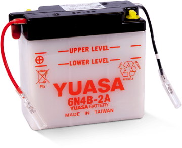 Picture of Yuasa 6N4B-2A Conventional 6-Volt Battery