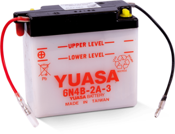 Picture of Yuasa 6N4B-2A-3 Conventional 6-Volt Battery